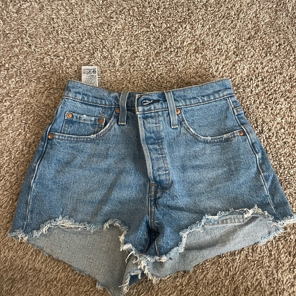 Levi's 501 High Wasted Shorts
